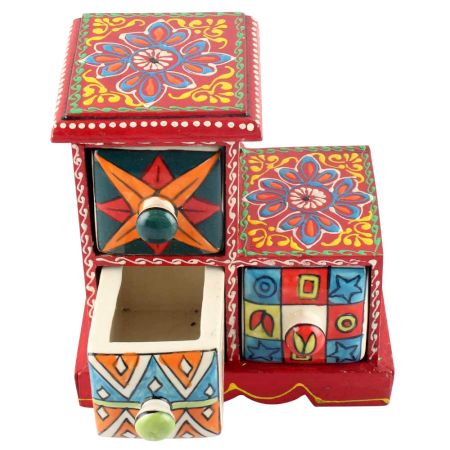Spice Box Masala Rack Container Gift Items 